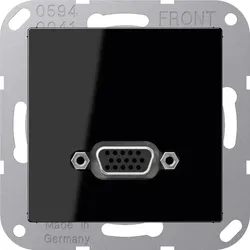 Jung Multimedia-Anschluss sw MA A 1102 SW MAA1102SW