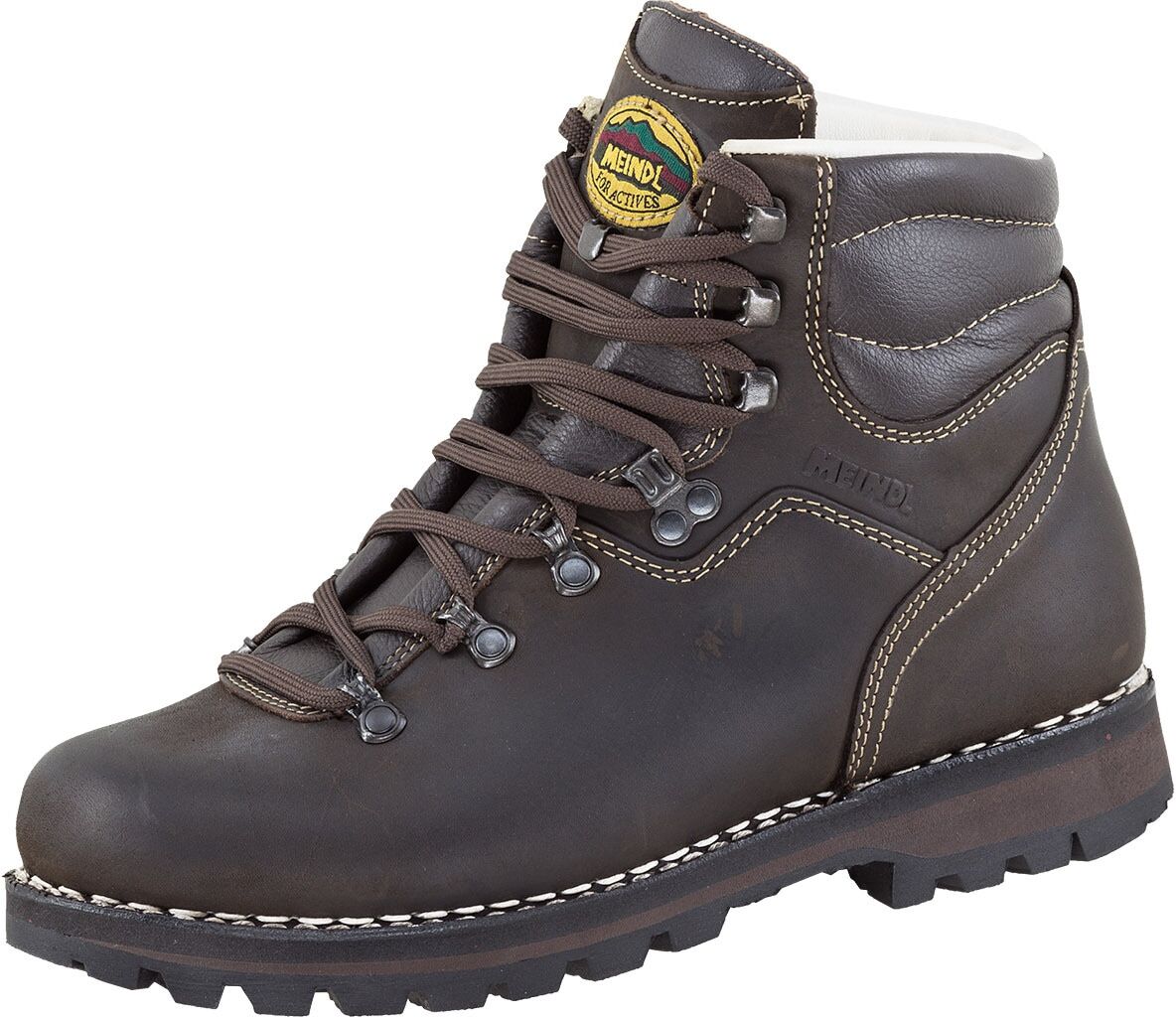 Wanderschuh MEINDL "Badile", Herren, Gr. 11, braun, Obermaterial: 100% Rindnubukleder CNU., Schuhe Wanderschuh