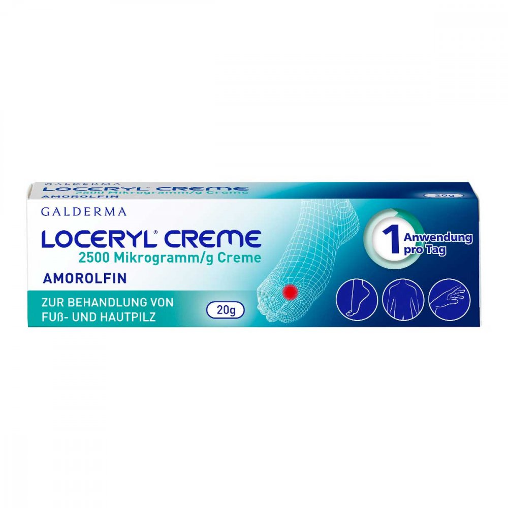 Galderma Laboratorium GmbH Loceryl Creme 04520400