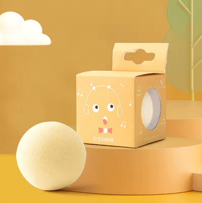 Inspire Picks Smart Automatic Rolling Cat Toy Ball Interactive Self Moving Toy For Indoor Cats yellow Normal