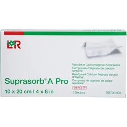 Suprasorb A pro Calciumalginat Kompresse 10x20cm 5 ST
