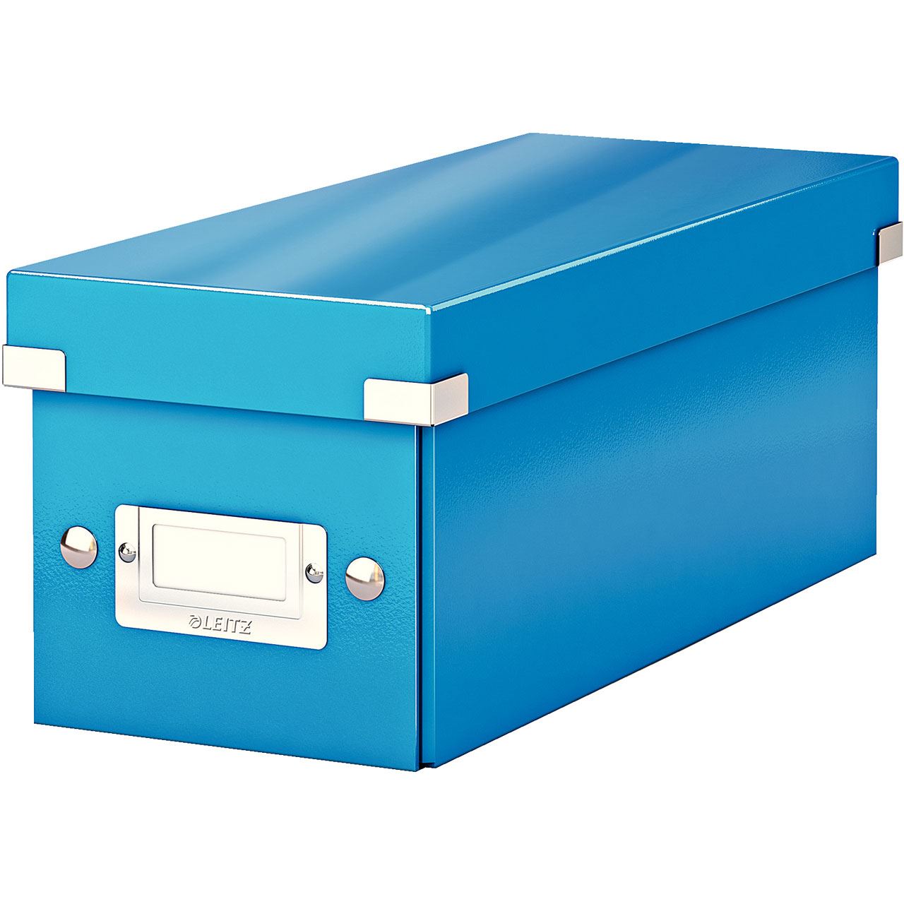 LEITZ CD-/DVD-Box Click & Store blau, 1 St. 60410036