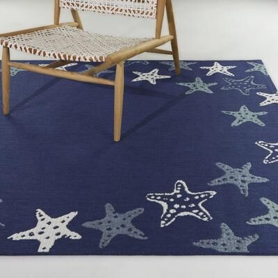 Balta Rugs Jan Coastal Starfish Indoor/Outdoor Area Rug