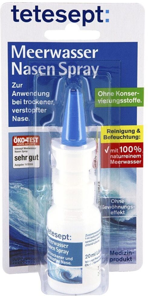 Tetesept Meerwasser Nasenspray 20ml