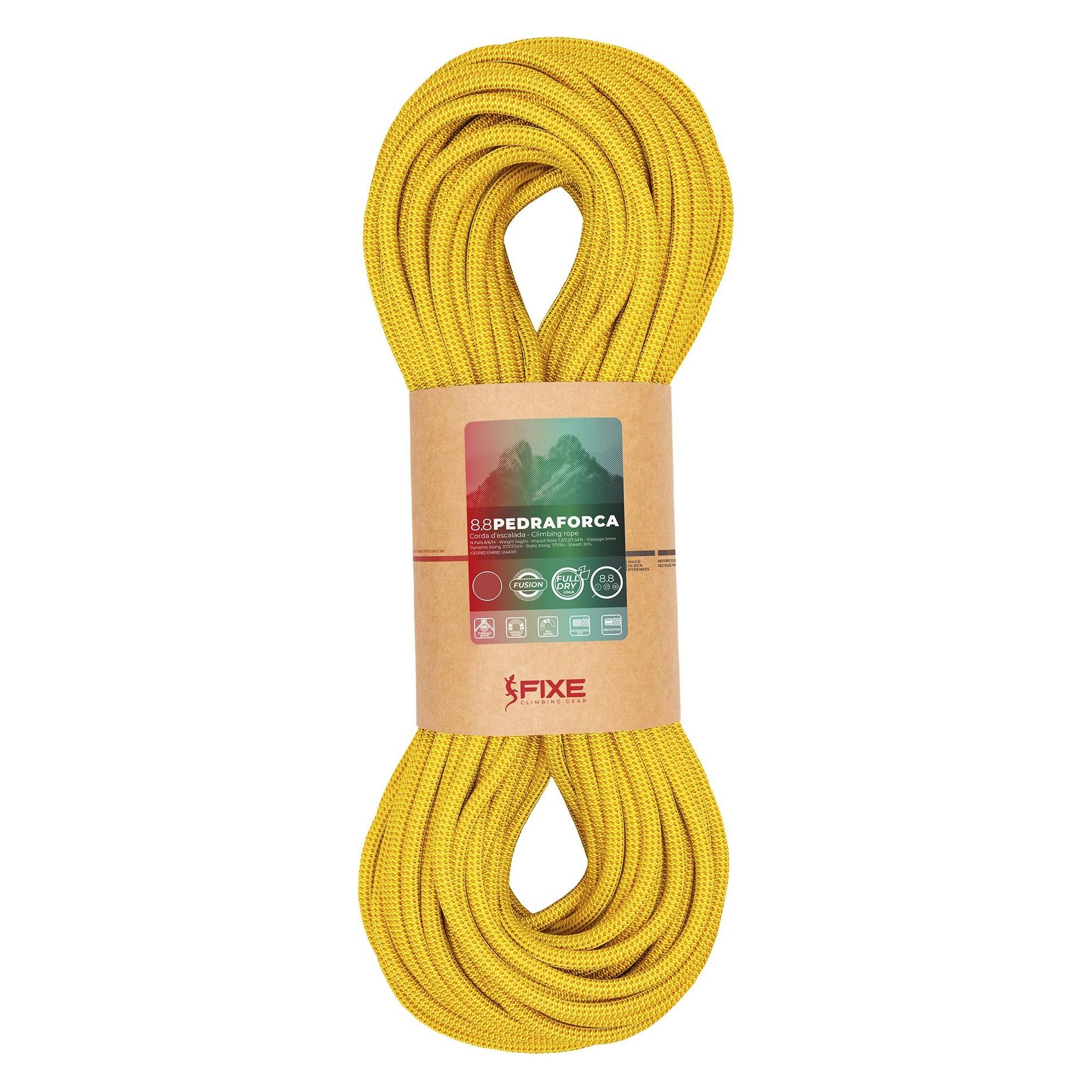 Lina wspinaczkowa Fixe Climbing Pedraforca 8 8 70 m - yellow (70 m) (595788)
