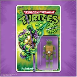 Super7 Teenage Mutant Ninja Turtles ReAction+ figurine Wave 01 Donatello