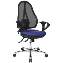Topstar Bürostuhl Open Point SY Deluxe, OP290U G26 blau, schwarz