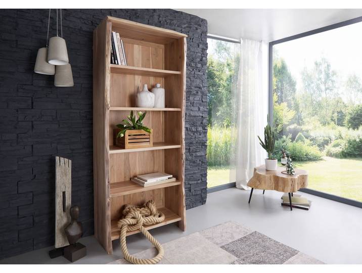 Étagère 81x45 Acacia laqué Bois naturel PURE ACACIA #106