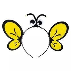 Kostümzubehör: Bienen-Kopfschmuck