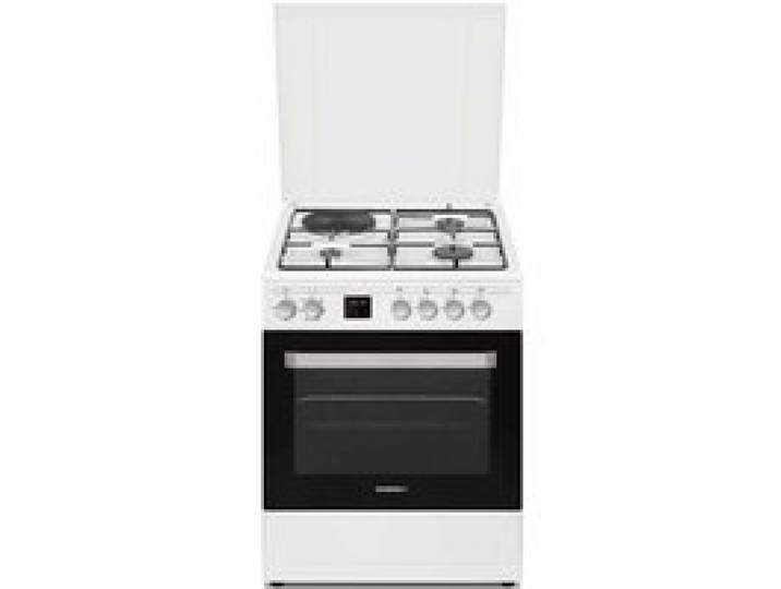 Cuisinière mixte Rosières RGE660CMW/E blanche