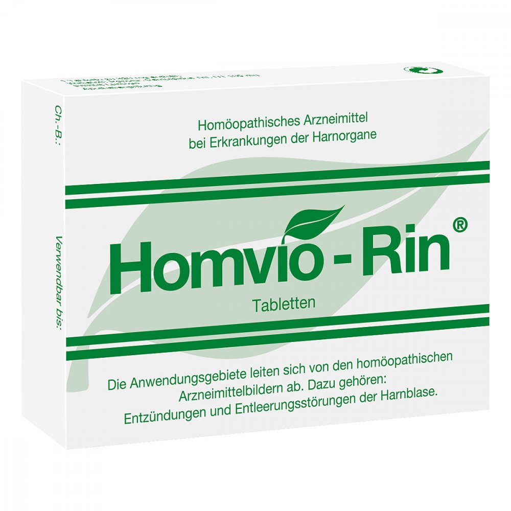 Homviora Arzneimittel Dr.Hagedorn GmbH & Co. KG Homvio-rin Tabletten 02539588