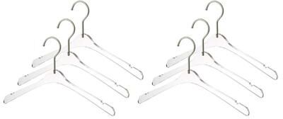 YBM Home Quality Acrylic Clear Hangers