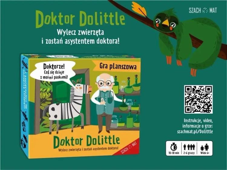Doktor Dolittle Schaakmat Bordspel van Aleksandria Gry