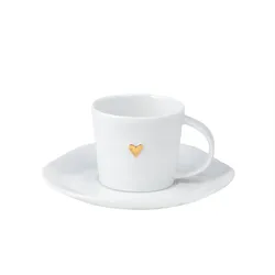 räder Espressotasse Goldenes Herz