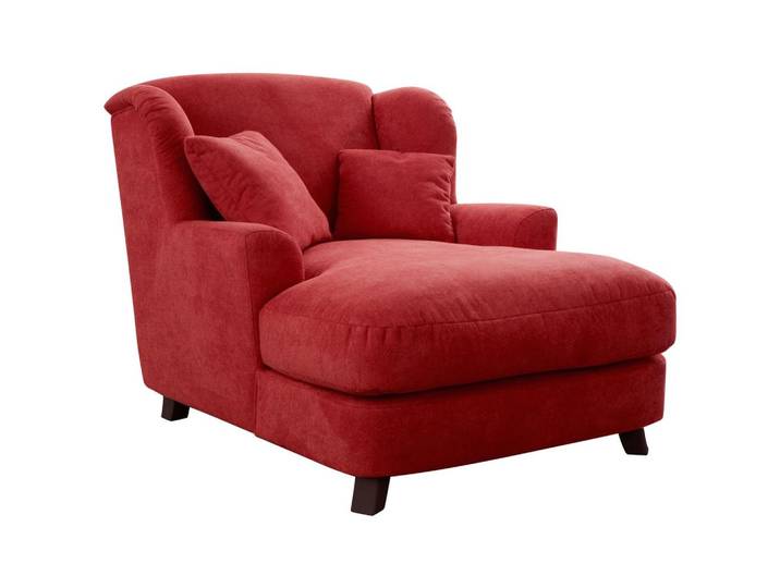 XXXL-Sessel Asado rot teilmassiv, B: 109 cm