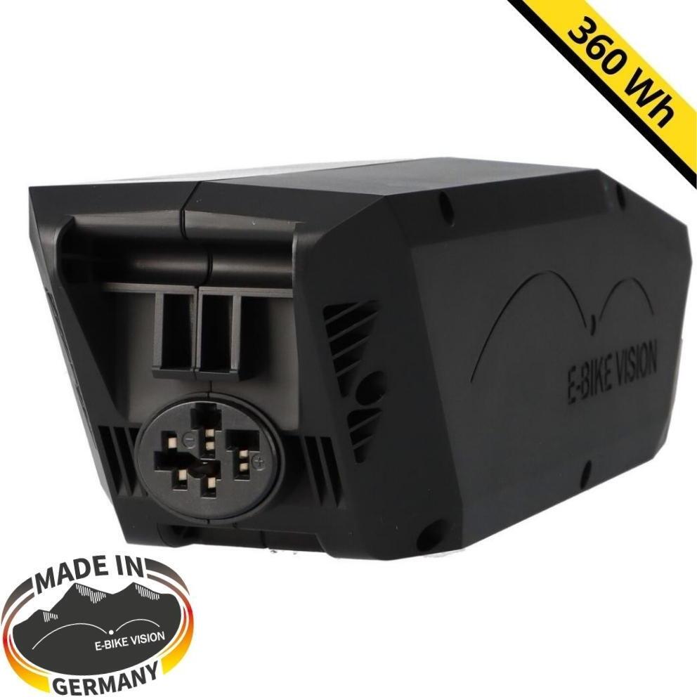 Nachbauakku 36V 10Ah 360Wh e-Bike Power Pack Lite für Bosch Active & Performance Rahmen Unterrohr