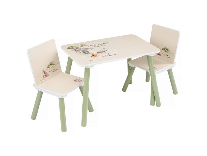 Disney Kindersitzgruppe, Mehrfarbig, Holz, Kunststoff, Holzwerkstoff, Kiefer, vollmassiv, Baby- und Kindermöbel, Babyzimmer, Kindersessel & Kindertische