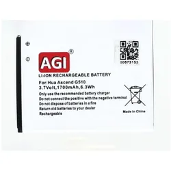 AGI Akku kompatibel mit Huawei Ascend G510 Y210 C8813 T8951, Smartphone Akku