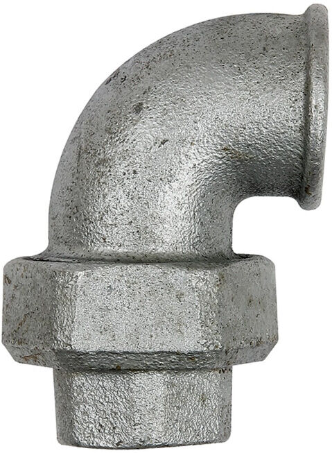 Riegler Raccord coudé 96 F/F, Rp 1/2, fonte malléable noire (TFV 96-12)