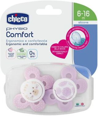 Chicco Chuchas Physio Comfort 6-16m 2 un