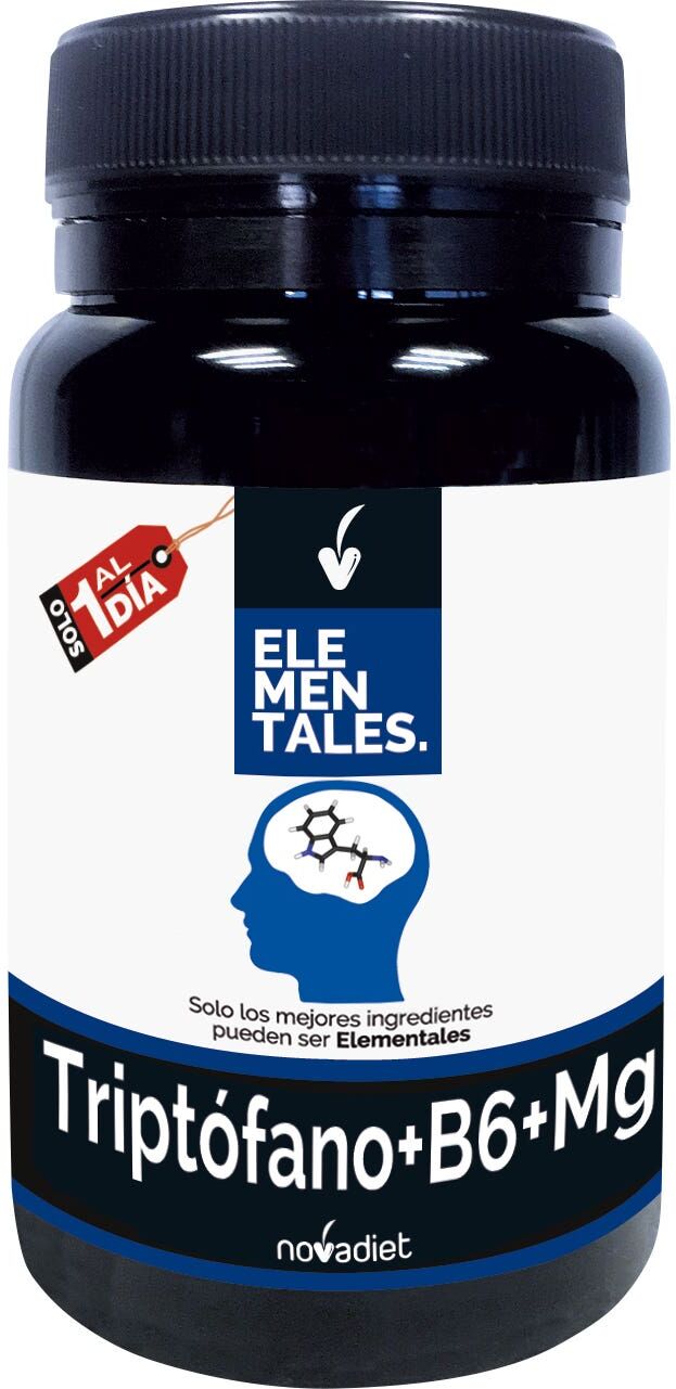 NOVADIET Triptófano Vitamina B6 Mg 30 caps