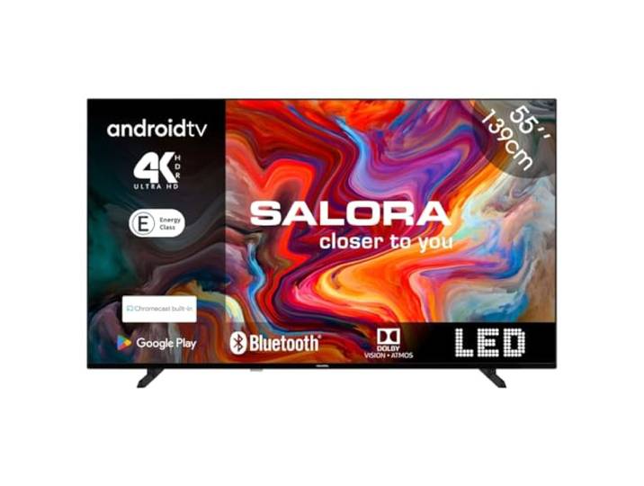 Salora SMART55TV, 55 inch, 4K, Smart TV, 2023