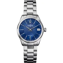 Davosa Executive Newton Lady 166.190.40 - blau,perlmutt,silber - 34.00 mm