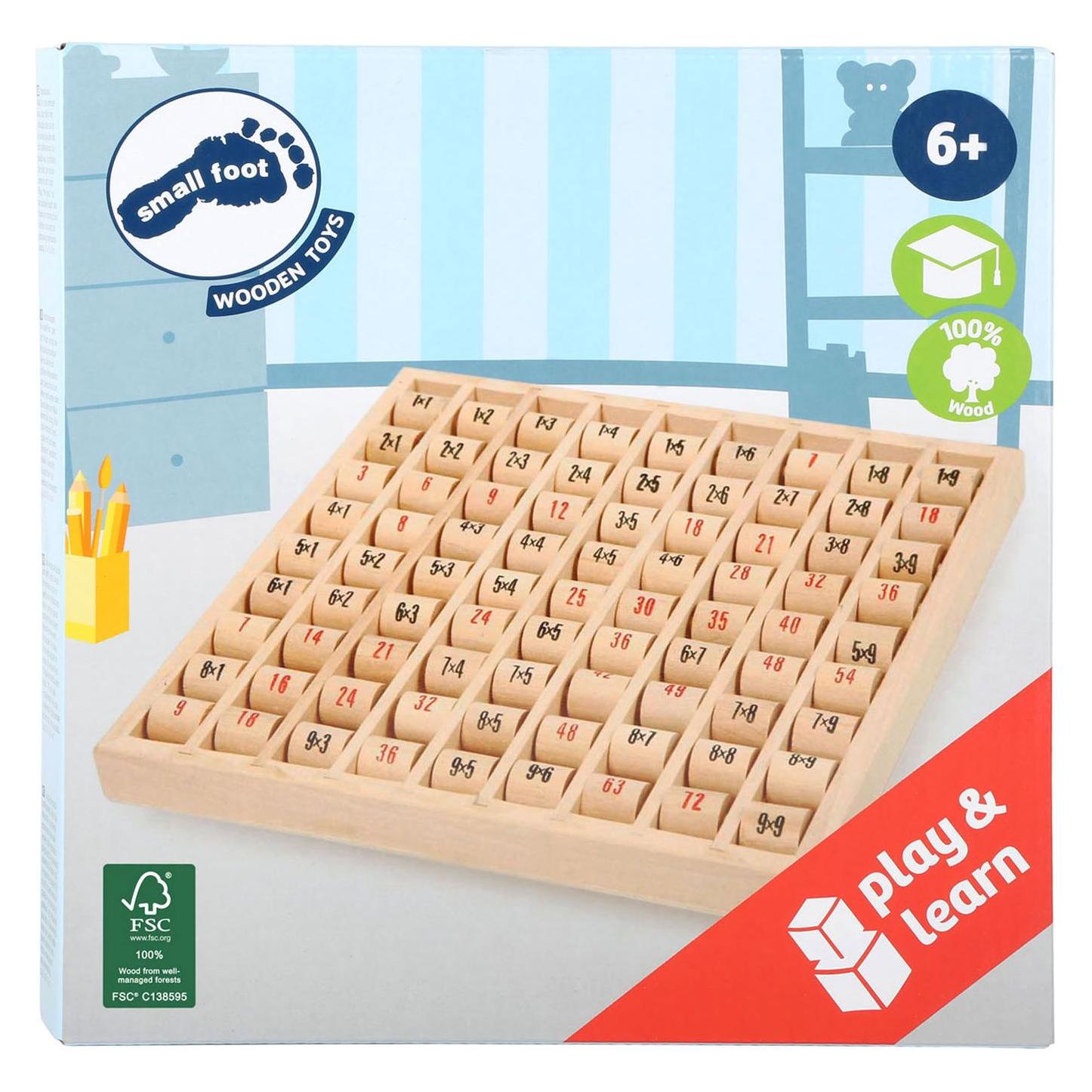 small foot Multiplizier-Tabelle (Deutsch) (11059)