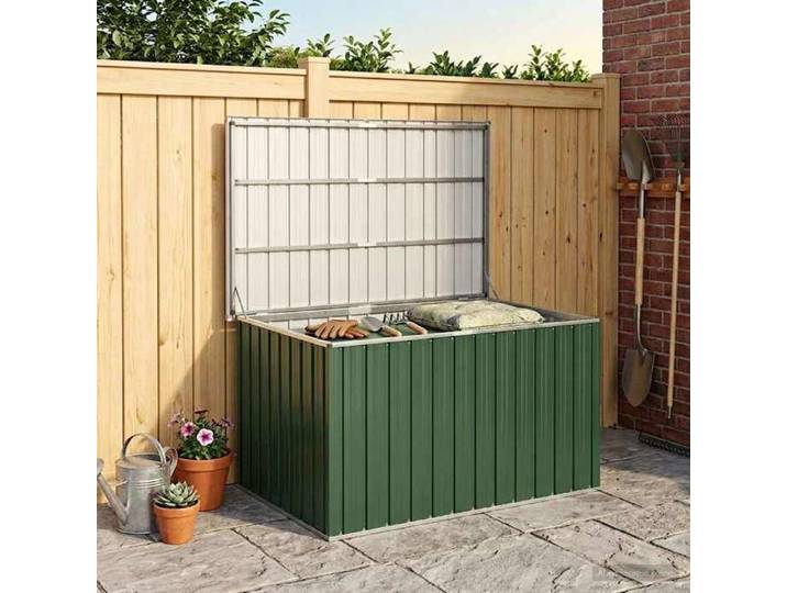 Boîte de rangement de jardin Vert 149x99x93 cm - Cadre durable - design élégant(5546)