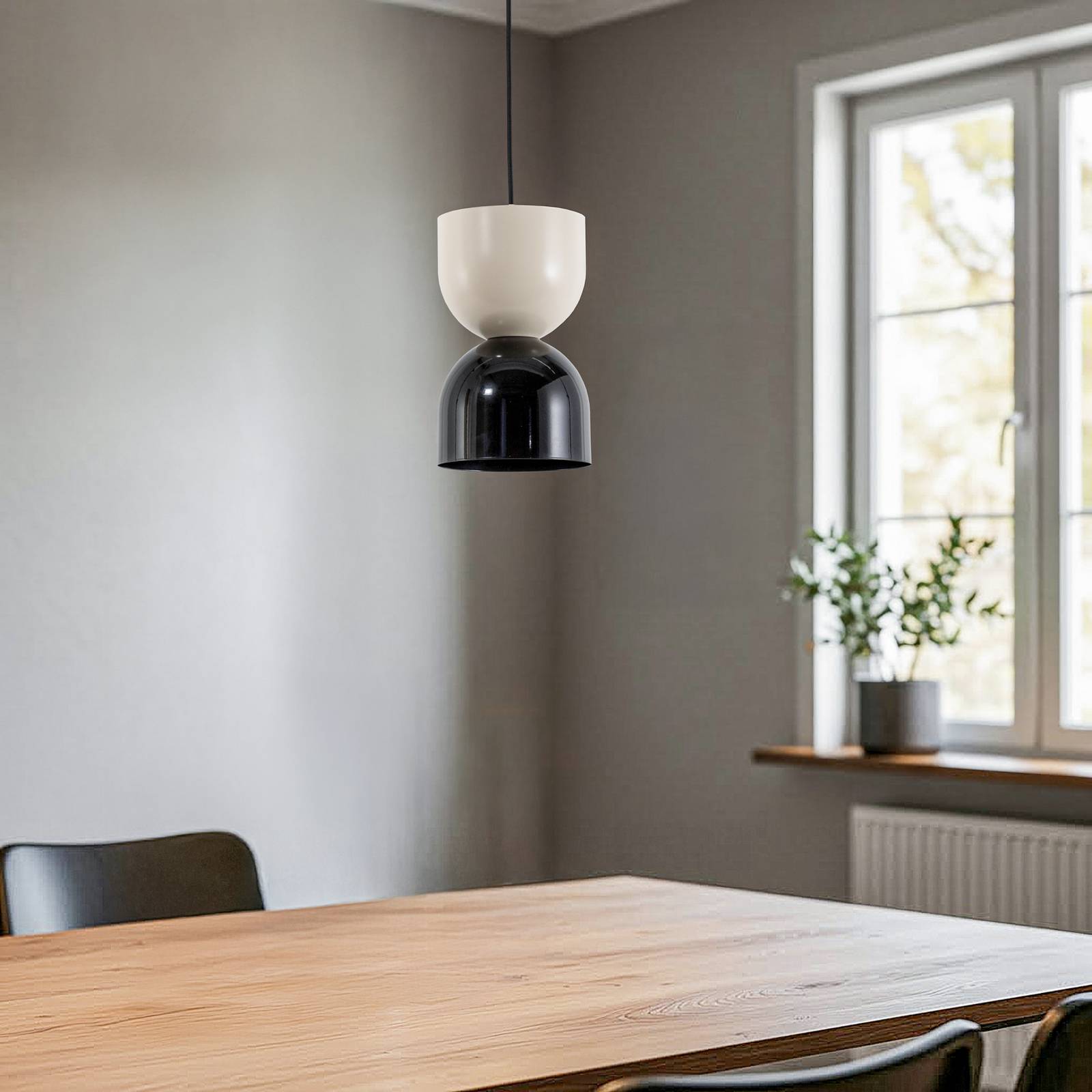 Hängelampe Lui ALDEX, dimmbar, schwarz, für Wohn- / Esszimmer, Metall, Modern, Pendelleuchte