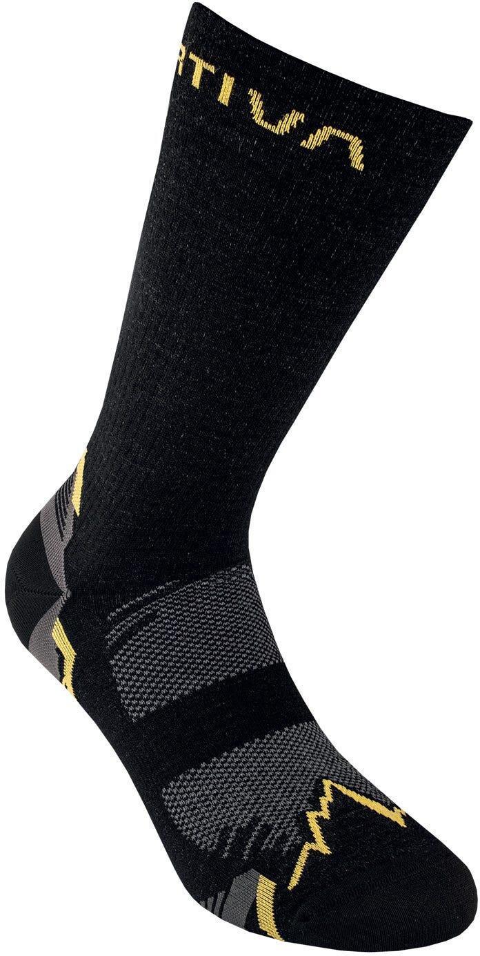 La Sportiva Hiking Socks black/yellow (K00Y00) S ZZHS009K00Y00S