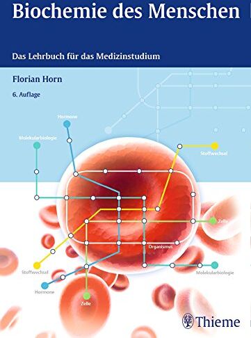 Florian Horn - Biochemie des Menschen: Das Lehrbuch für das Medizinstudium - Preis vom 04.10.2026 03:51:26 h
