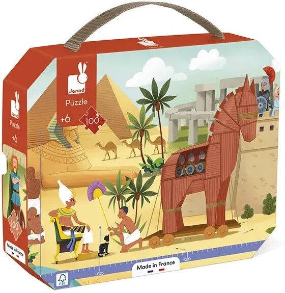 Puzzle Frise 100 pcs Mythologie & Antiquité - Janod