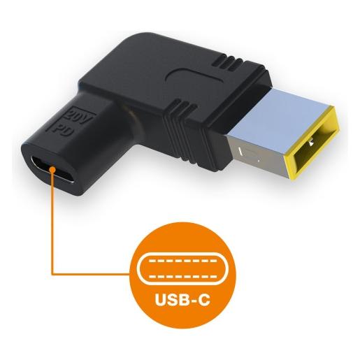 Aligator USB-C-Netzteil 11 x 4,5 mm für Lenovo -Laptops (CONT011)