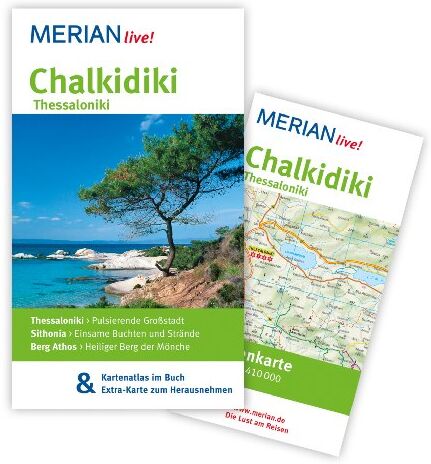 Helmuth Weiß - Chalkidiki Thessaloniki: Mit Kartenatlas im Buch und Extra-Karte zum Herausnehmen (MERIAN live) - Preis vom 19.10.2026 19:33:35 h