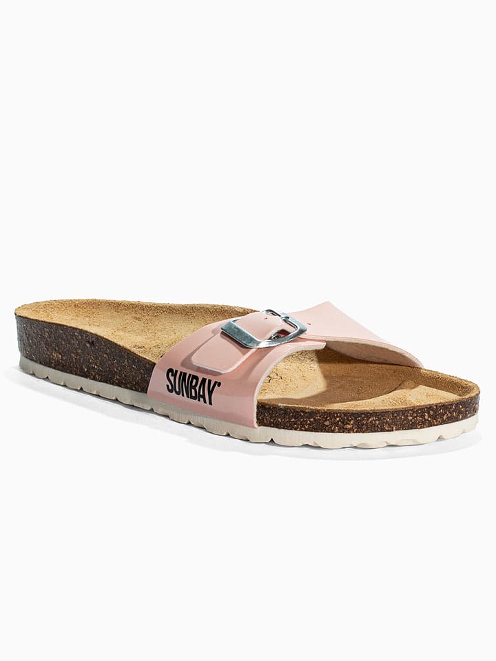Sunbay Pantoletten "Jasmin" in Rosa - 42