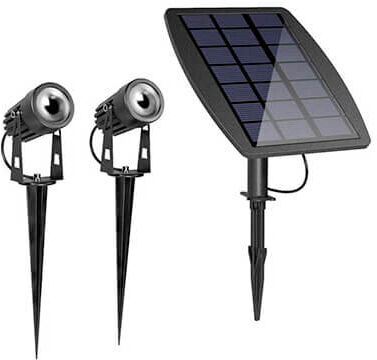 Solar Centre Atlas Set of 2 Solar Spotlights