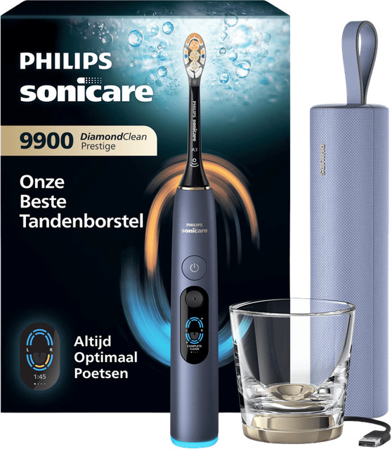 Philips Sonicare Series 9900 Prestige HX9813/98 Elektrische tandenborstel Blauw
