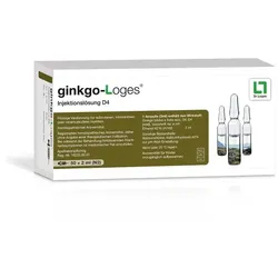 GINKGO-LOGES Injektionslösung D 4 Amp. 50X2 ml