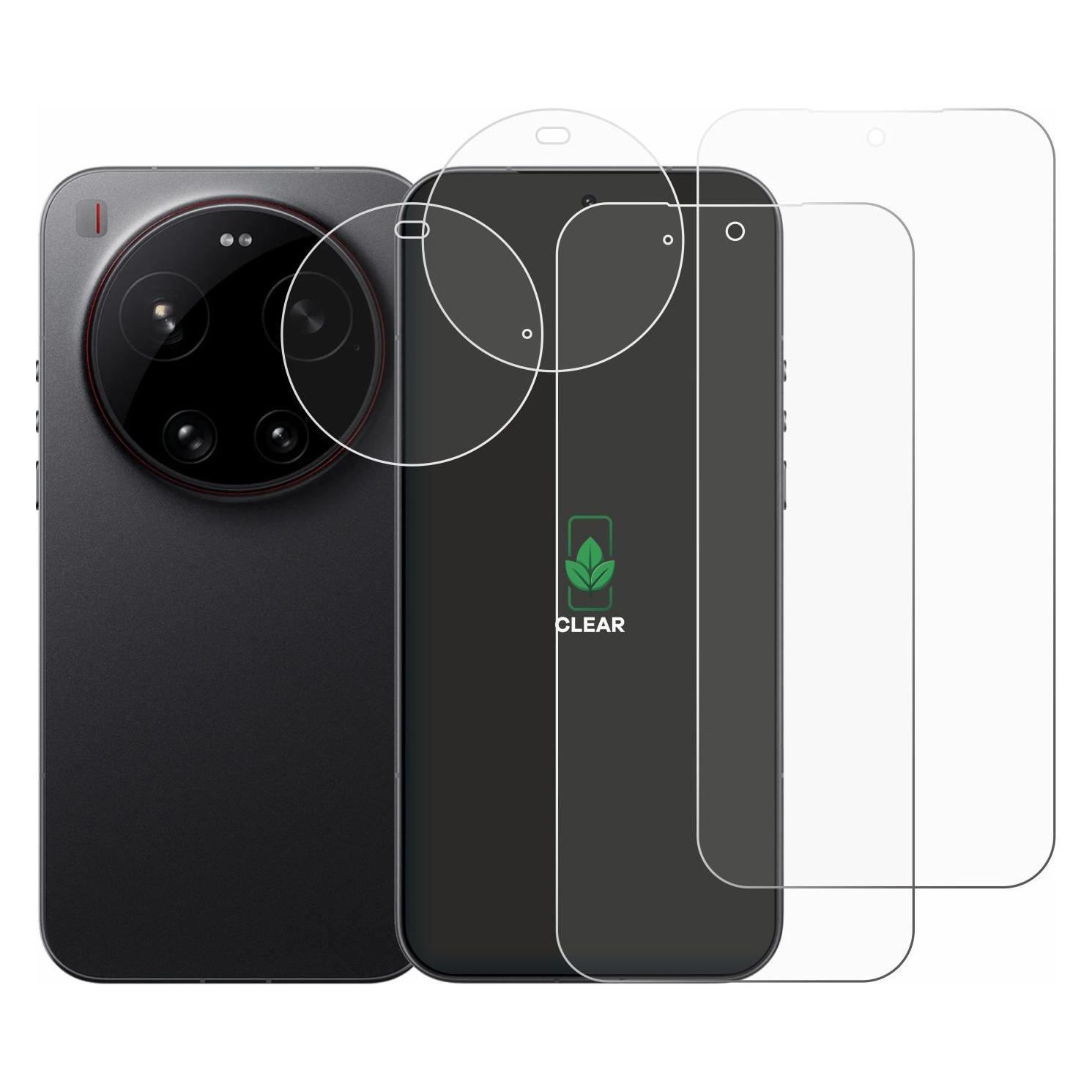 ScreenLeaf Schutzfolie für Xiaomi 17 Ultra (Display+Kamera) Displayschutz Display Schutz Folie Klar (2 Stk., Xiaomi 17 Ultra) (6161746)