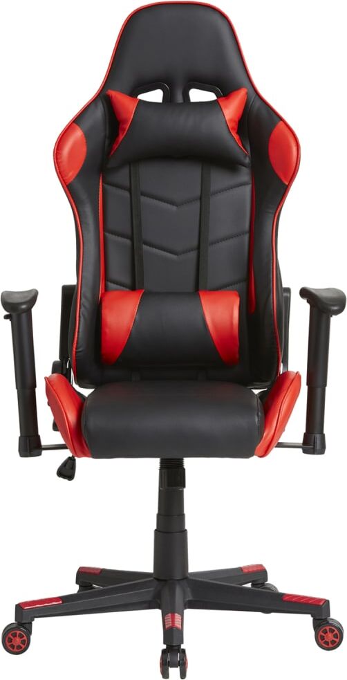 HOMN Fauteuil de bureau professionnel rouge, inclinaison/hauteur réglable Rouge 70x127x70cm