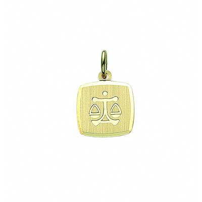 Sternzeichenanhänger ADELIA´S "Sternzeichen Anhänger Waage 333 Gold ( 8K )", gold, Schmuckanhänger, Damen, Waage, Gold, Goldanhänger Waage