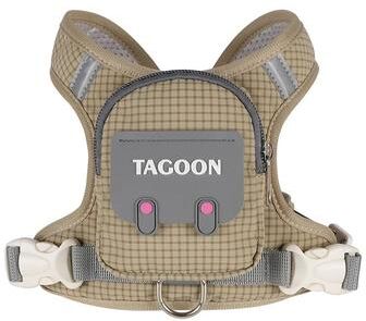 Uplift Treasures Reflective Adjustable Pet Harness And Leash Set a m