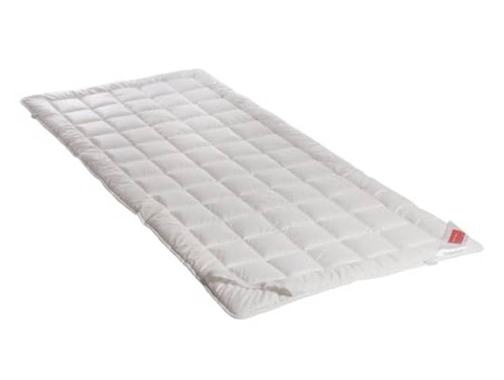 HEFEL Pure Wool Schafschurwolle Unterbett - Matratzenauflage mit Eckgummibändern, 400 g/m², Verschiedene Größen (180 x 200 cm)