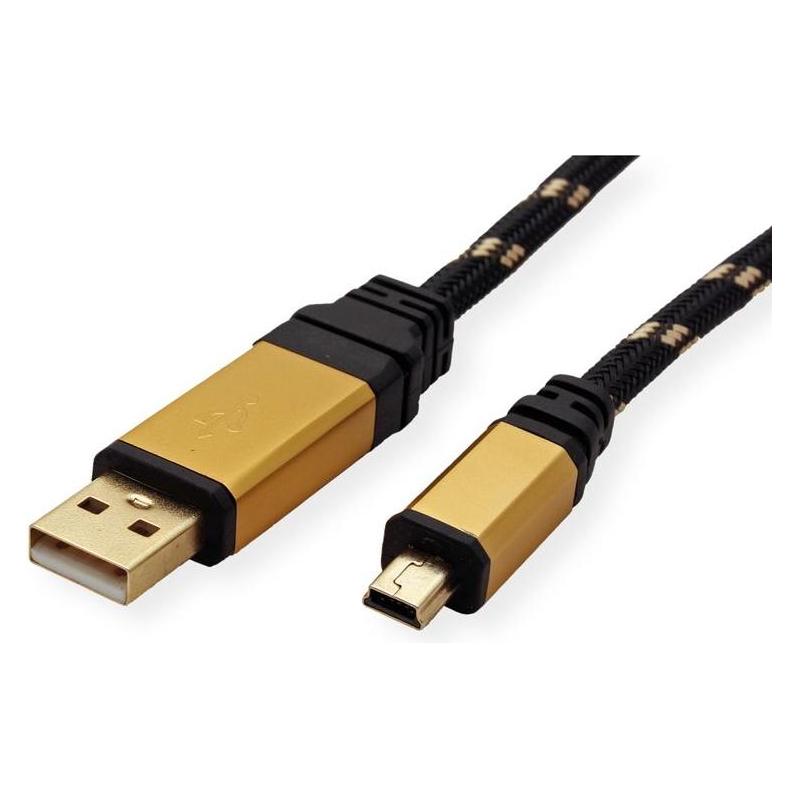 Roline Gold USB 2.0 (1.80 m, USB 2.0) (11.88.8822)
