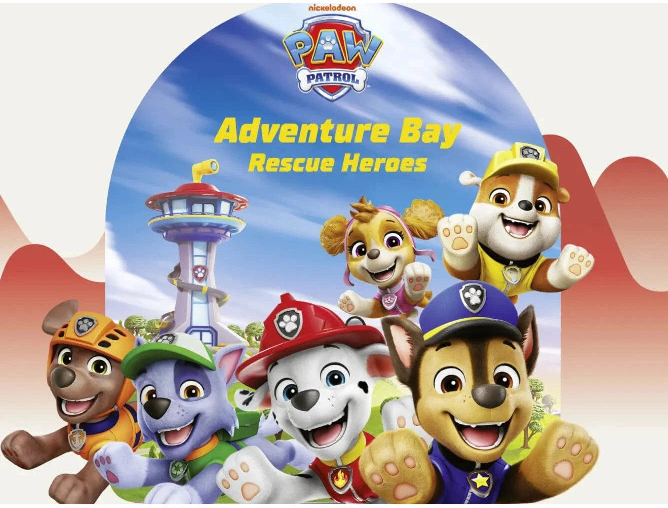 Tonies Tonieplay Paw Patrol - Adventure Bay Rescue Heroes Game for Toniebox 2, Ages 4+, Cooperative Play, Toniebox Compatible