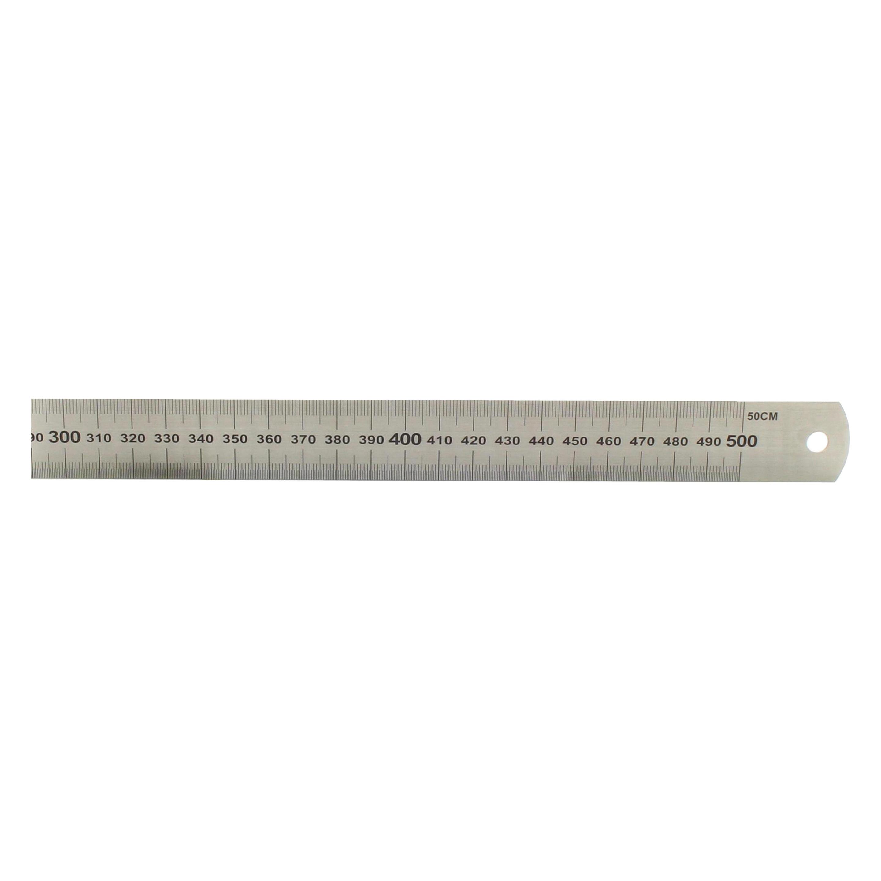 Hedue Massstab (50 cm, Stahl) (B105)
