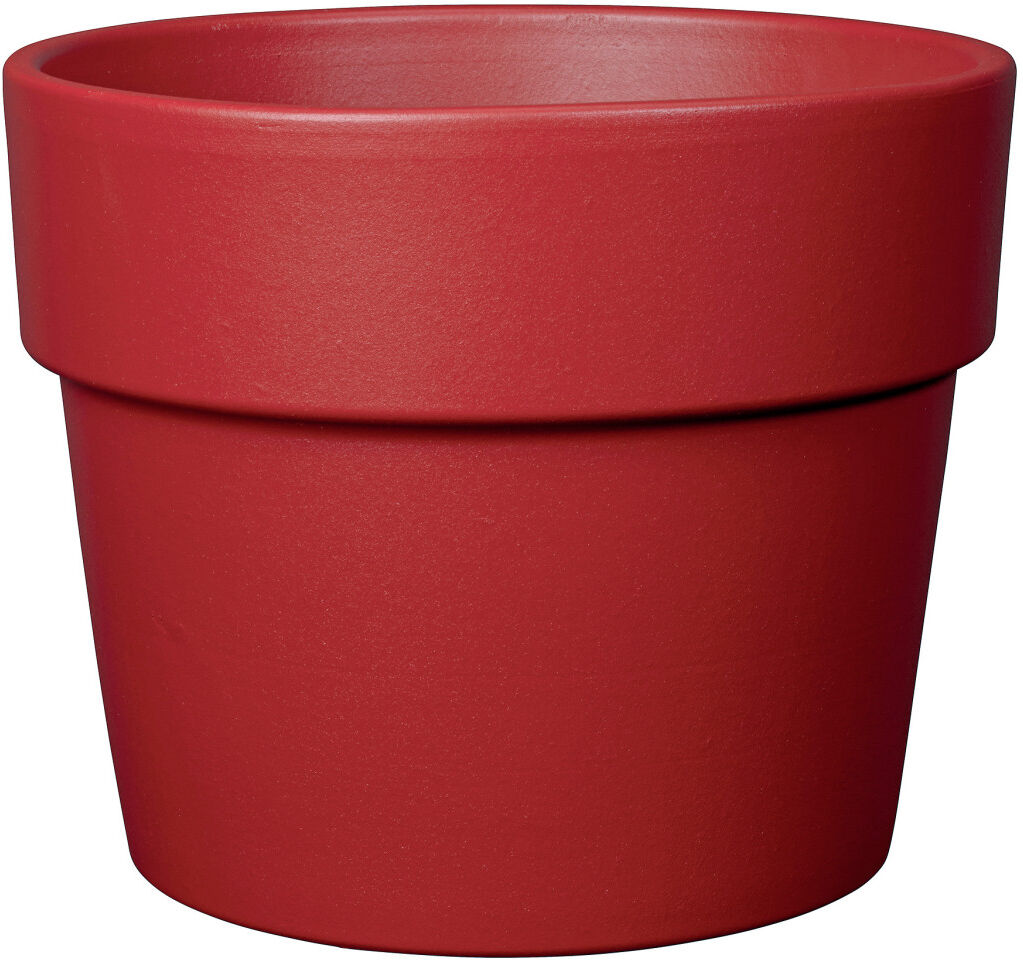 DEROMA Bigband Pflanztopf Perfetto Ø 39 cm Terrakotta Terrakotta rot