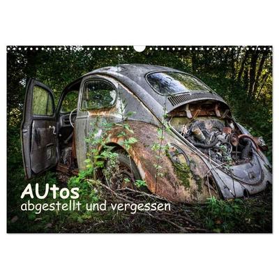 Autos, abgestellt und vergessen (Wandkalender 2027 DIN A3 quer), CALVENDO Monatskalender