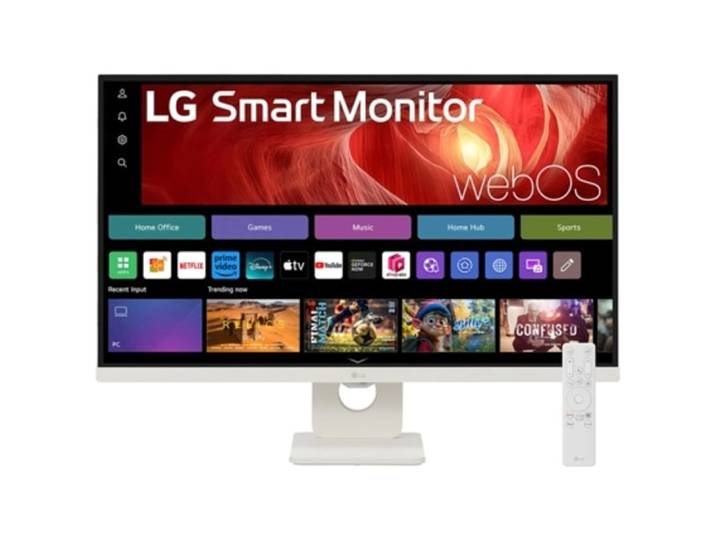 LG 27U731SA-W, 68,6 cm (27'), 3840 x 2160 pixels, 4K Ultra HD, LCD, 5 ms, Blanc